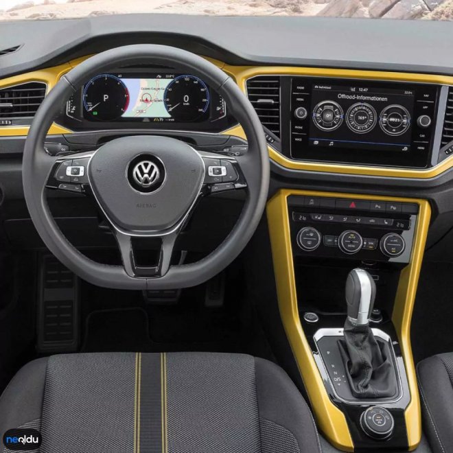 Volkswagen T-Roc 2021 İç Tasarım