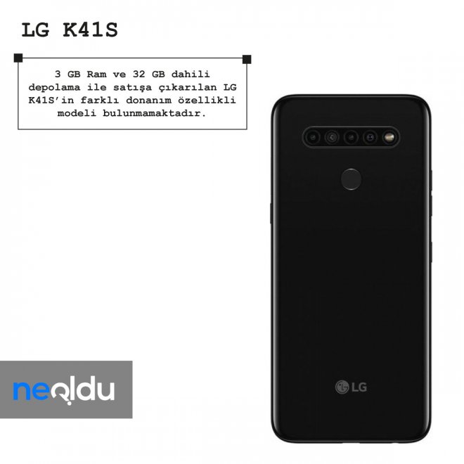 LG K41S ram