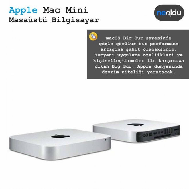Apple Mac Mini işletim sistemi