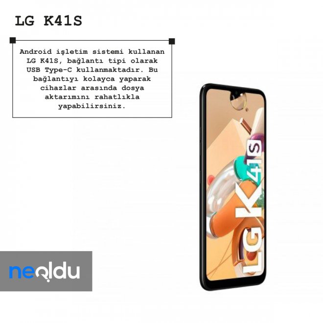 LG K41S işletim sistemi