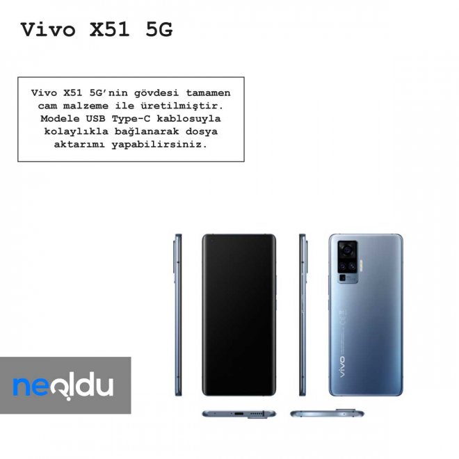 Vivo X51 5G bağlantı 