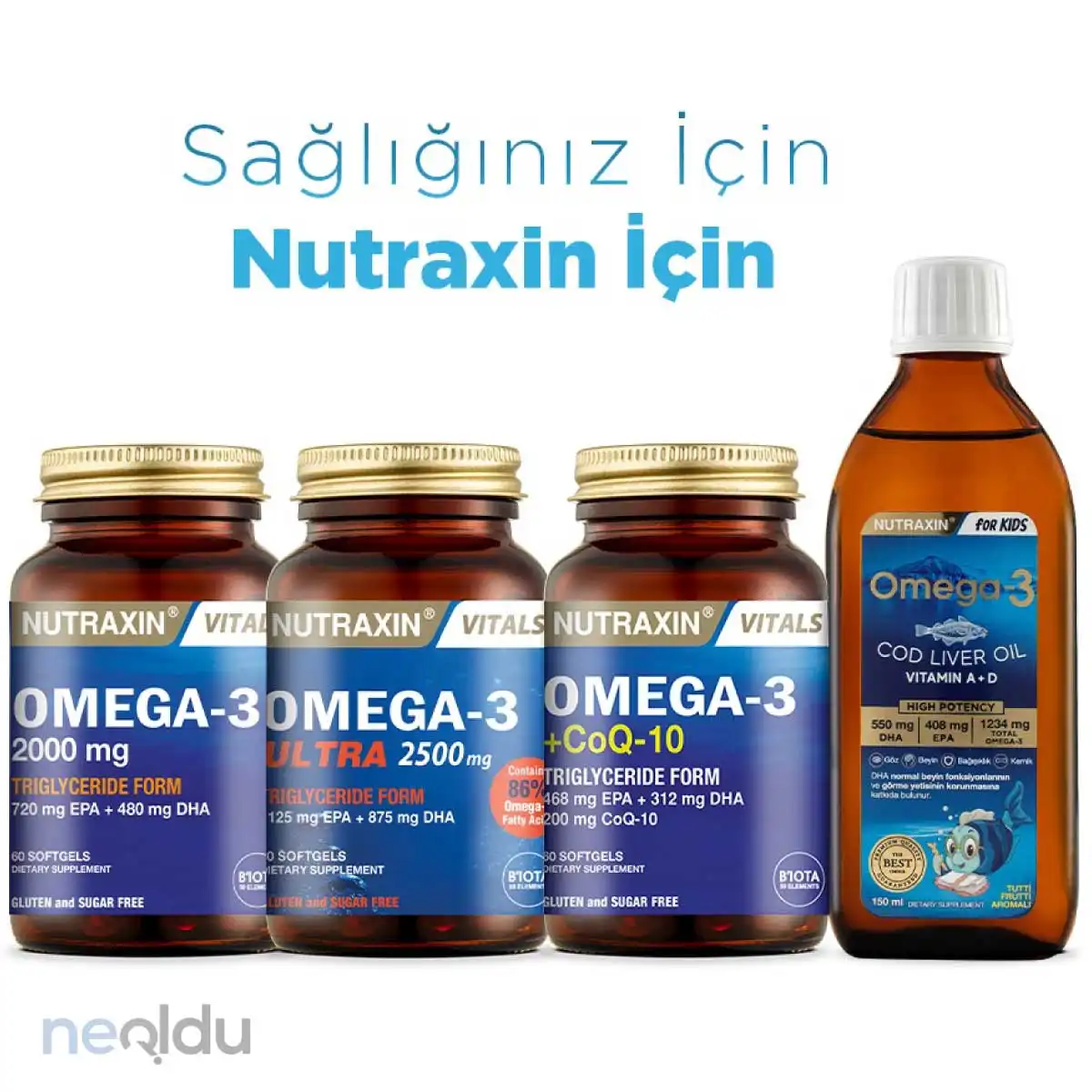 En İyi Balık Yağı Nutraxin Omega 3