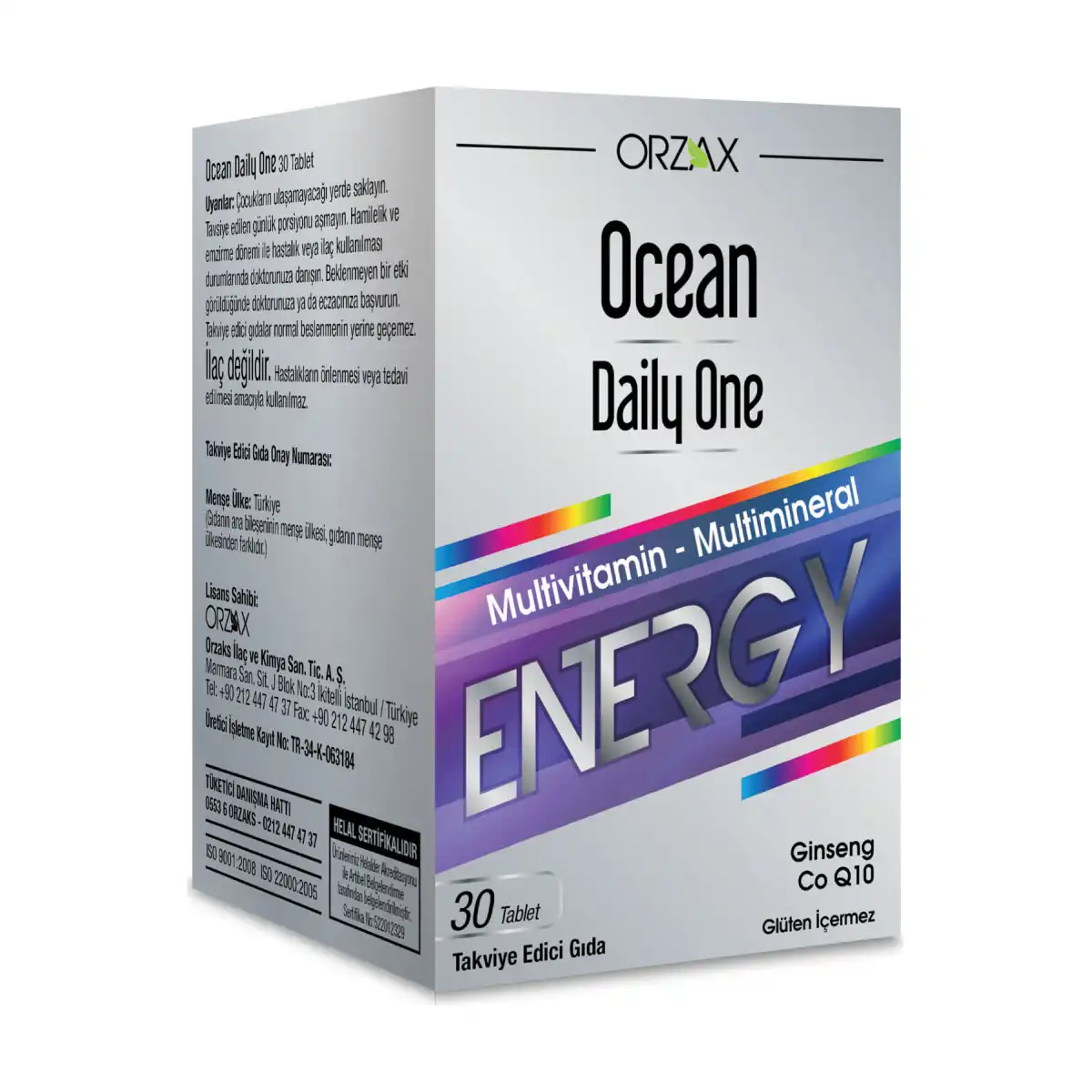 Orzax Ocean Daily One Energy Multivitamin