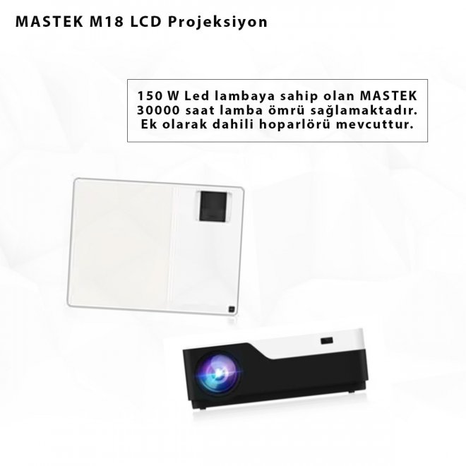 MASTEK M18 LCD Projeksiyon