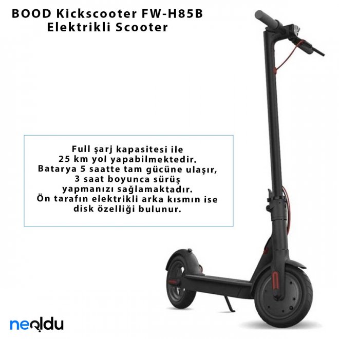 BOOD Kickscooter FW-H85B Elektrikli Scooter