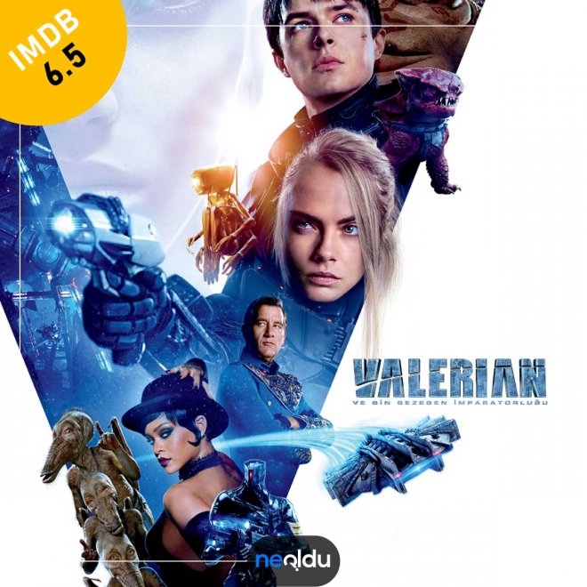 Valerian ve Bin Gezegen İmparatorluğu (2017) – IMDb: 6.5