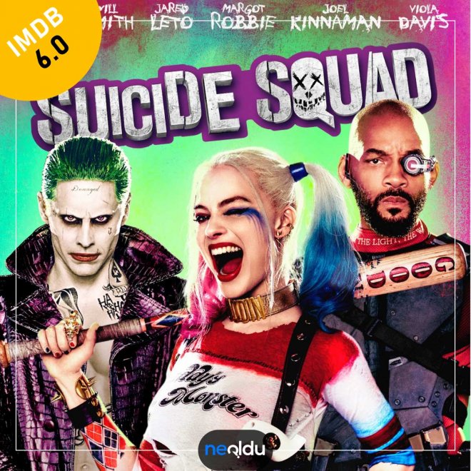 Suicide Squad: Gerçek Kötüler (2016) – IMDb: 6.0
