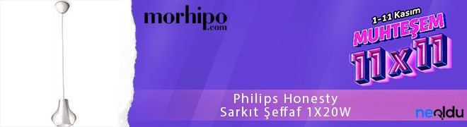 Philips Honesty Sarkıt Şeffaf 1X20W