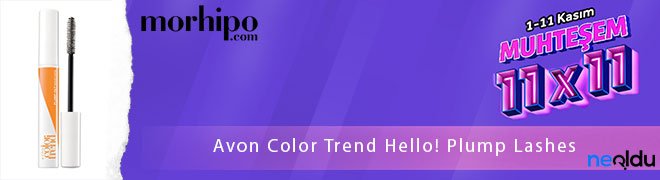  Avon Color Trend Hello! Plump Lashes