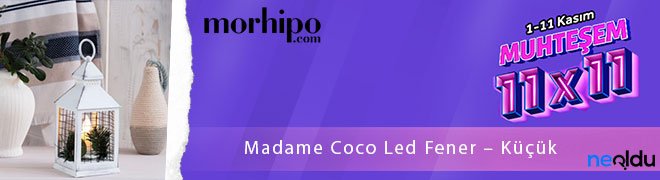 Madame Coco Led Fener – Küçük