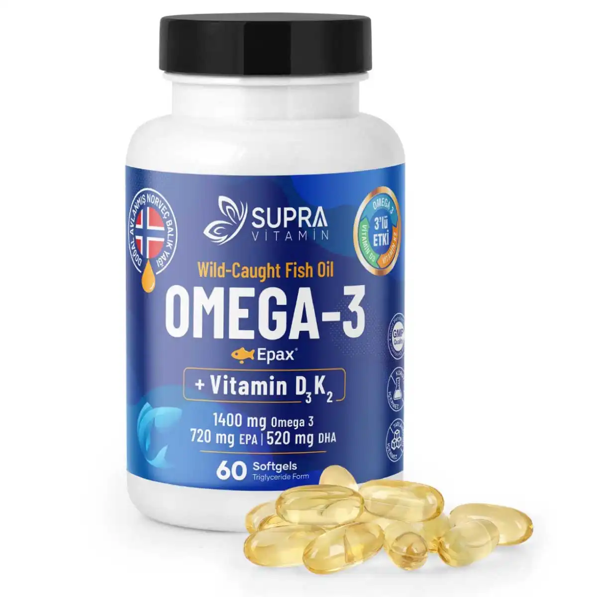En İyi Balık Yağı Supra Vitamin Omega 3