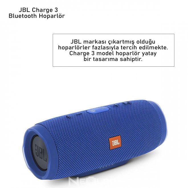 JBL Charge 3 Bluetooth Hoparlör 