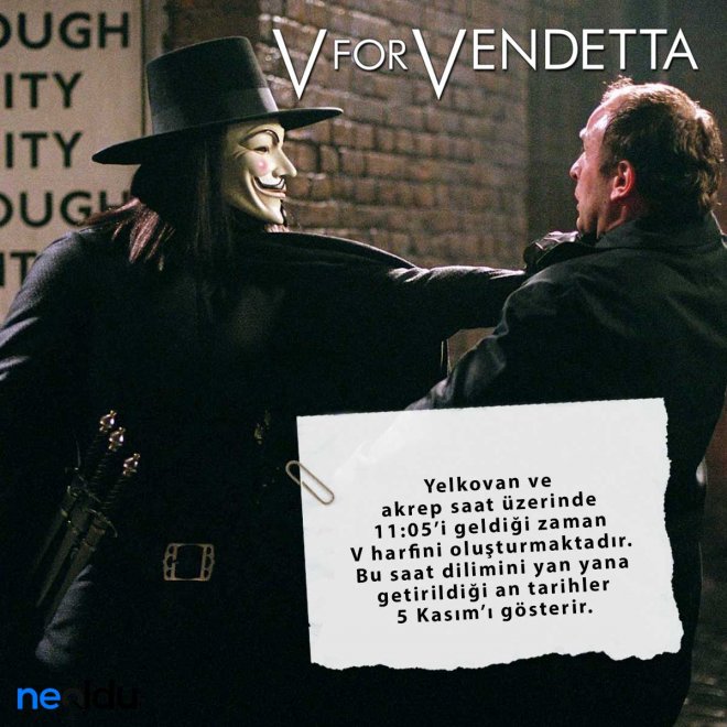 V for Vendetta teknik kadro