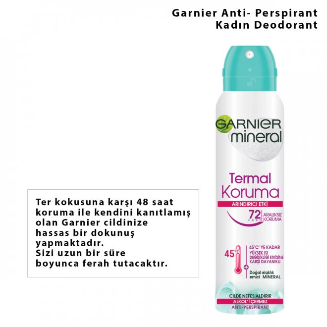 Garnier Anti- Perspirant Kadın Deodorant