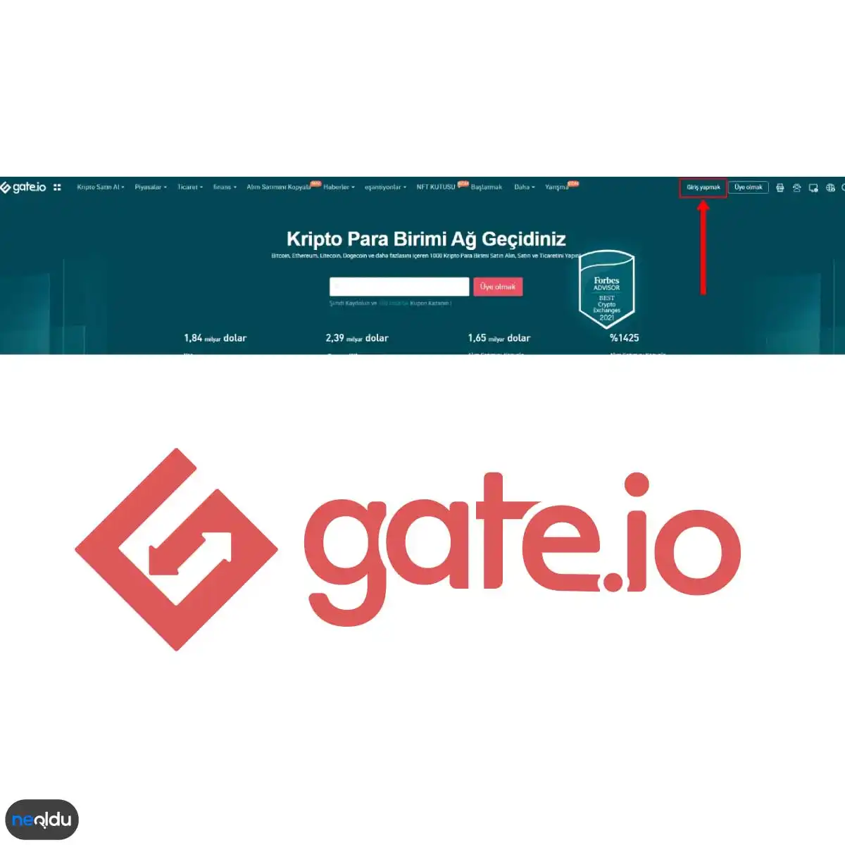 Gate.io Para Çekme İşlemi