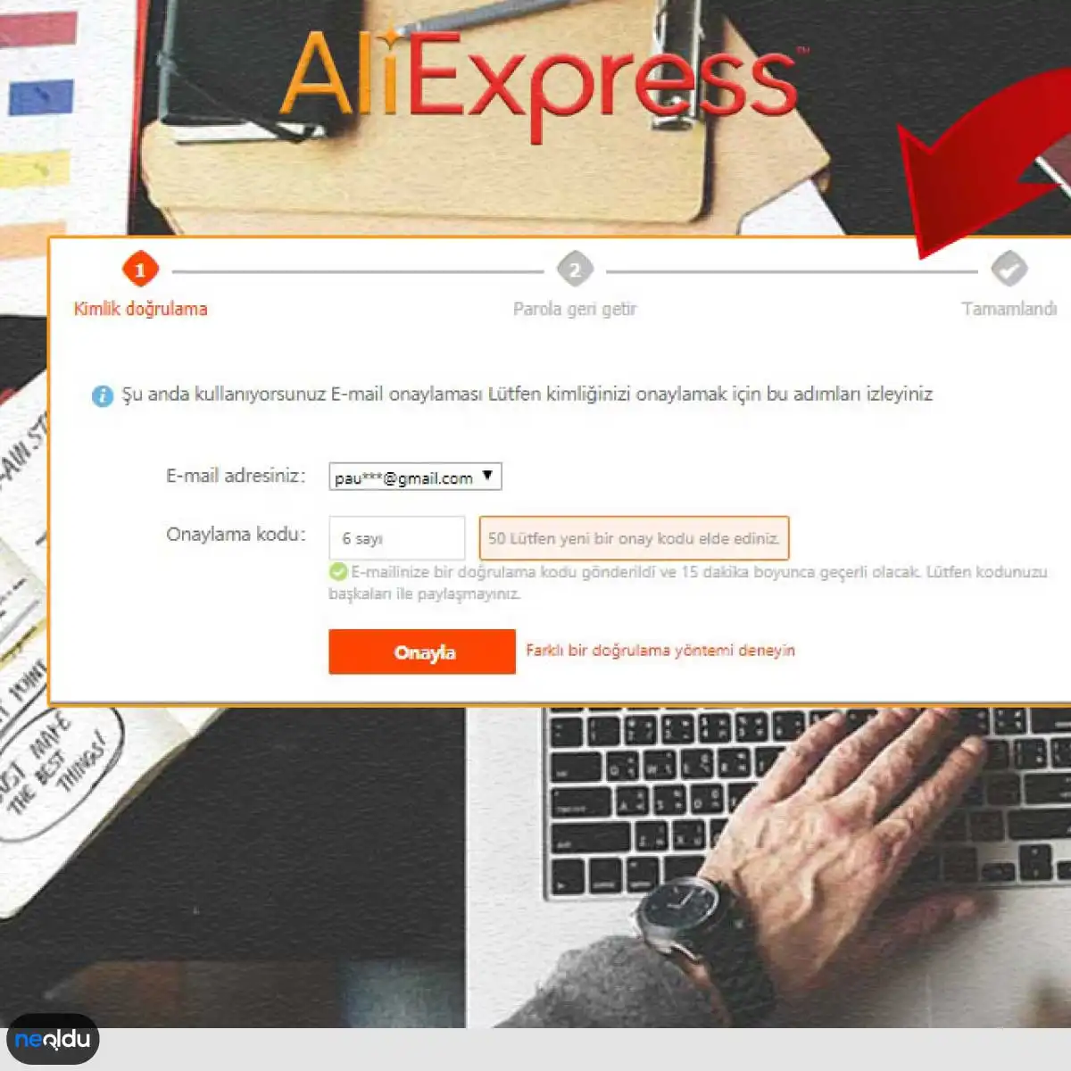 AliExpress Şifre Sıfırlama Nasıl Yapılır?