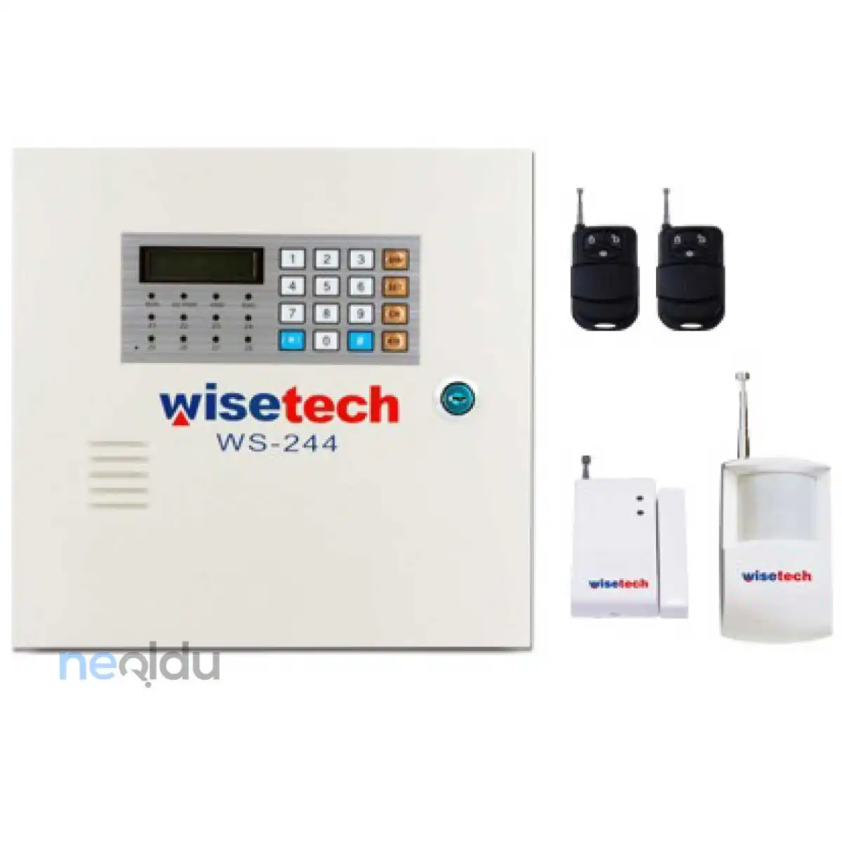 5. Wisetech Ws 244 Kablosuz Alarm Seti