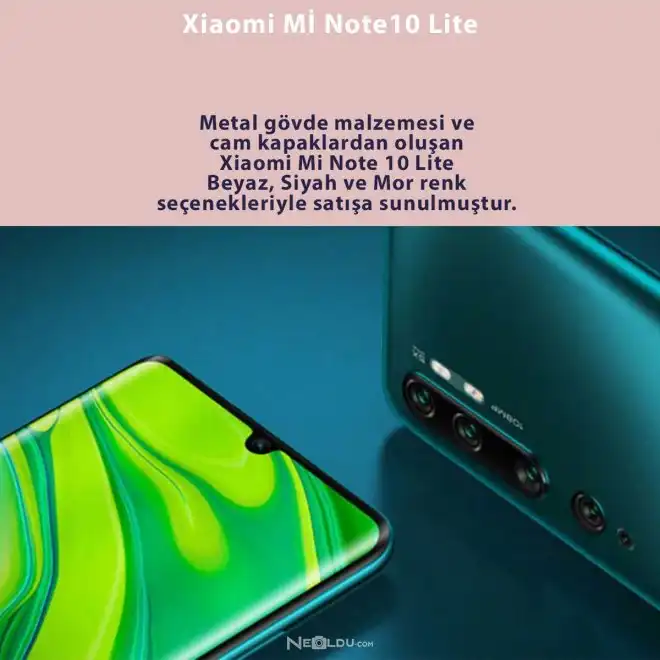 Xiaomi Mi Note 10 Lite İnceleme