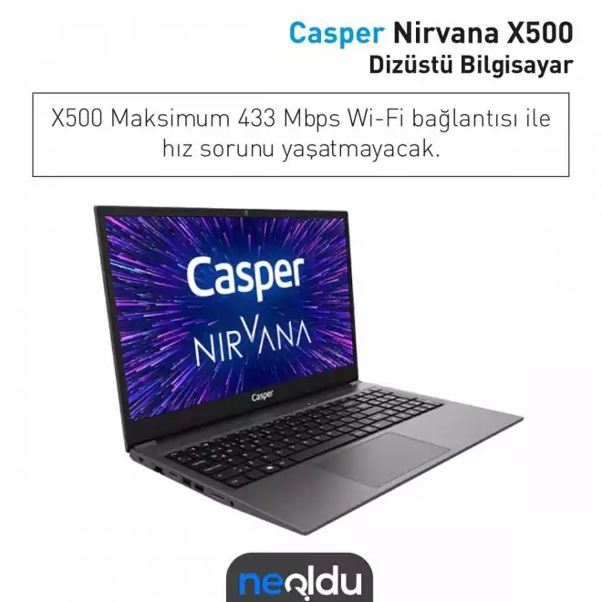 Casper Nirvana X500 Dizüstü Bilgisayar