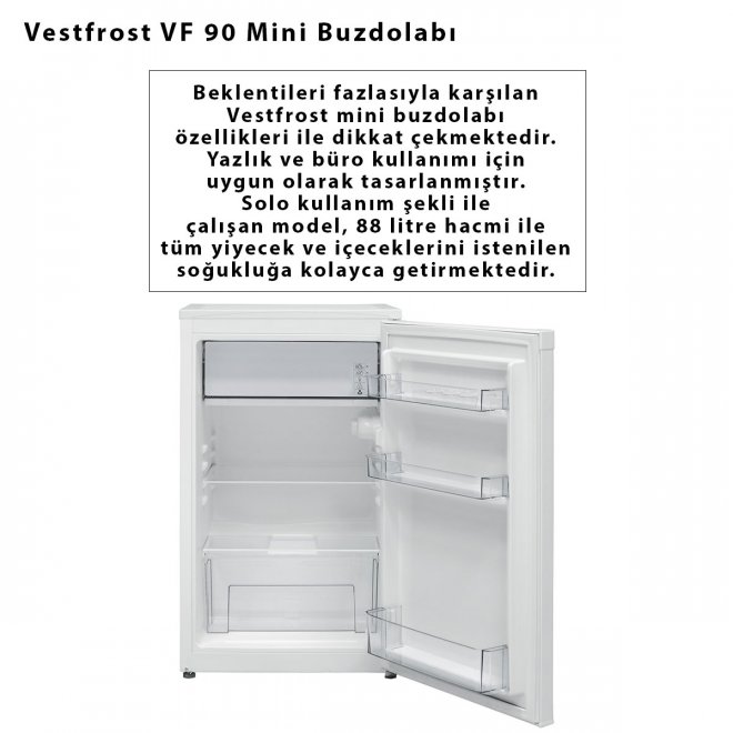 Vestfrost VF 90 Mini Buzdolabı