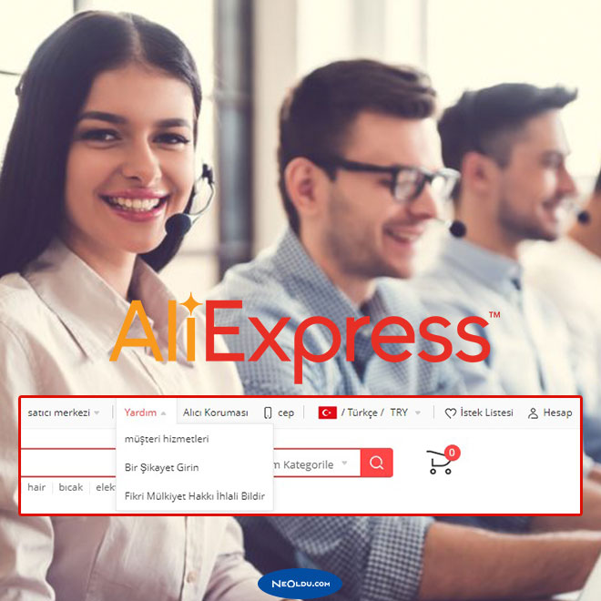 Aliexpress Müşteri Hizmetleri