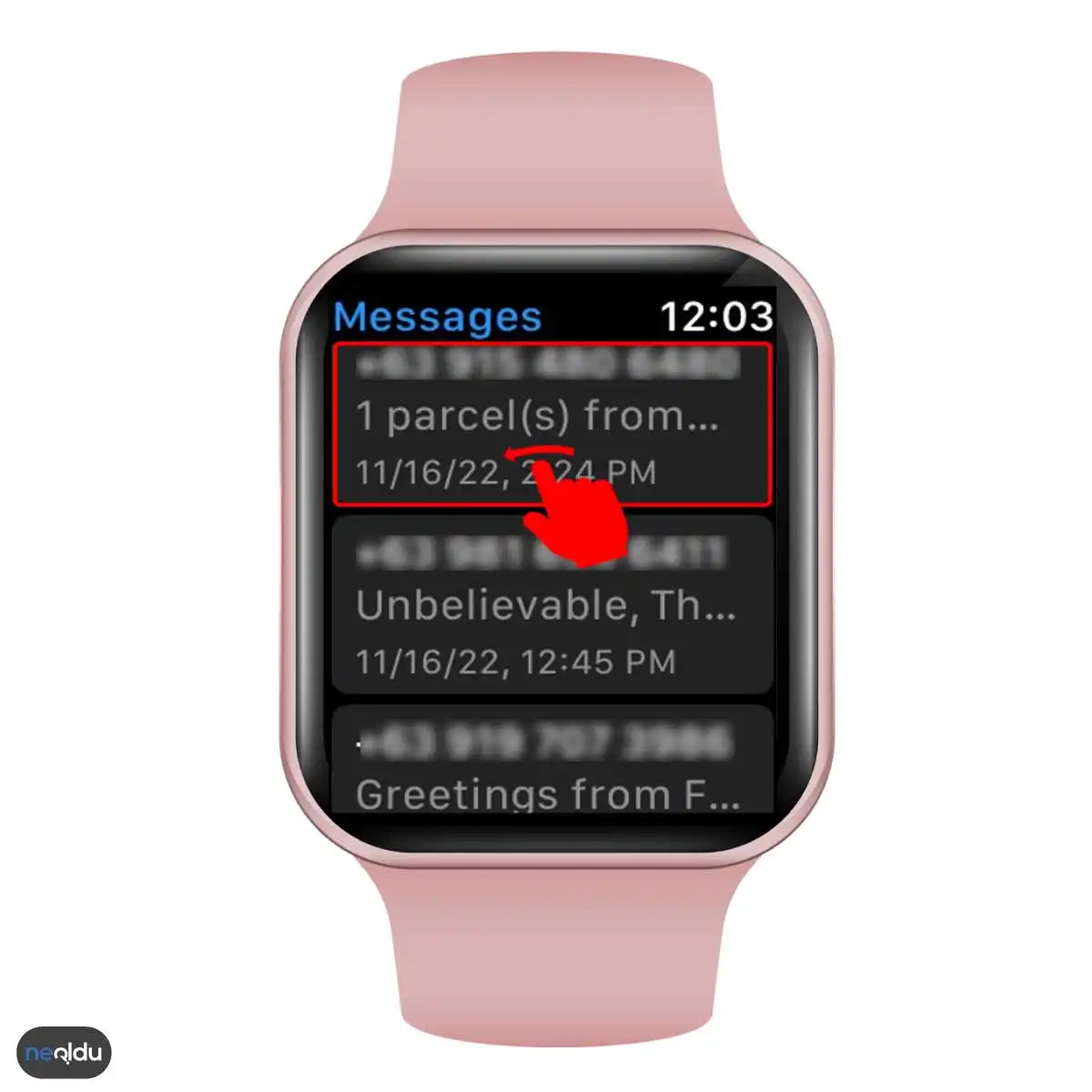 Apple Watch ile Mesaj Nasıl Yazılır?