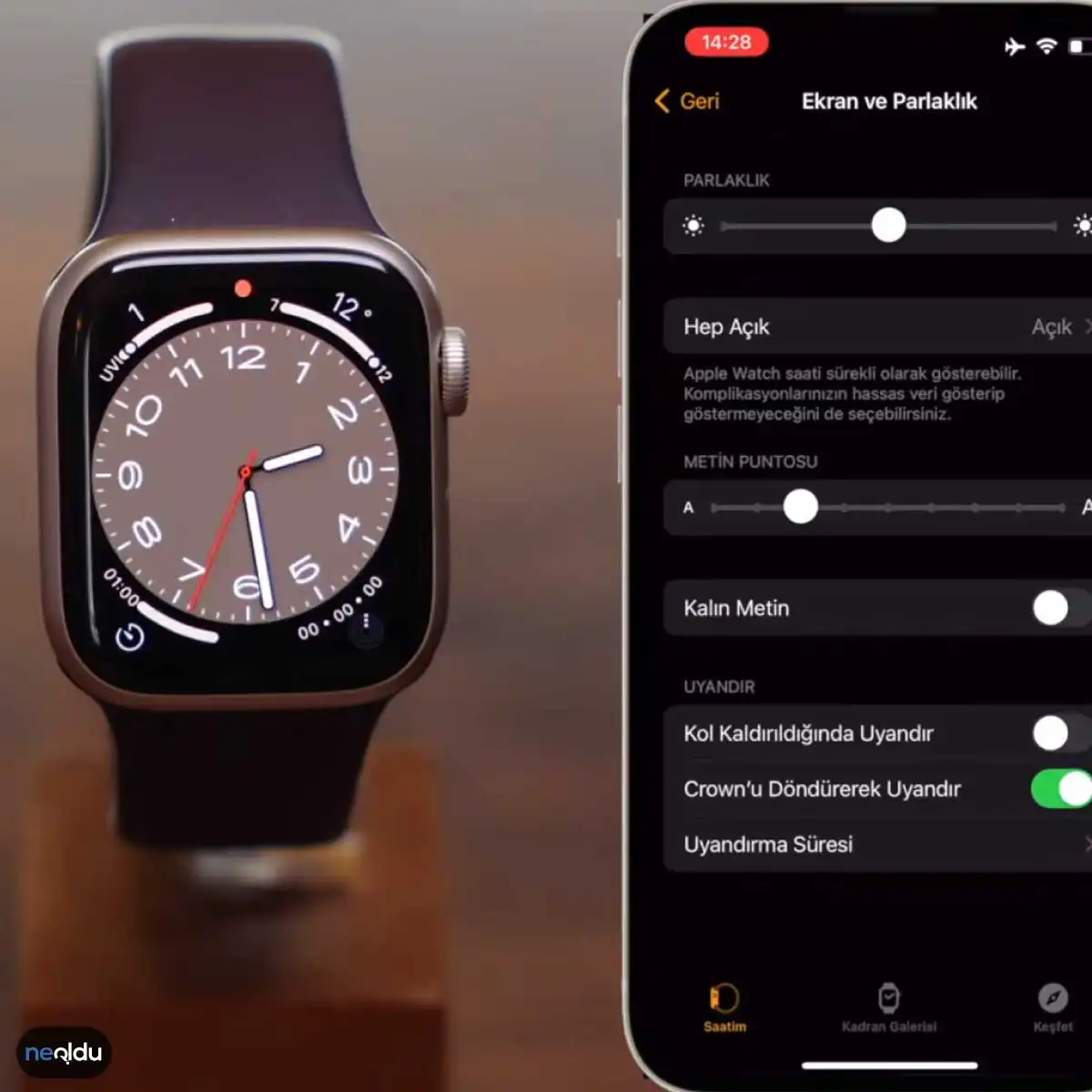 Apple Watch Pil Ömrü