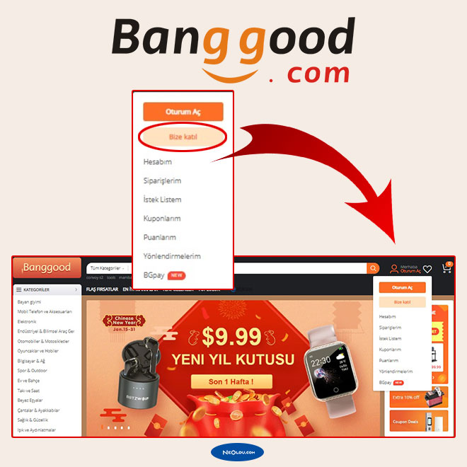 Banggood New User Coupon