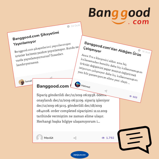 Banggood Kullanıcı Yorumları