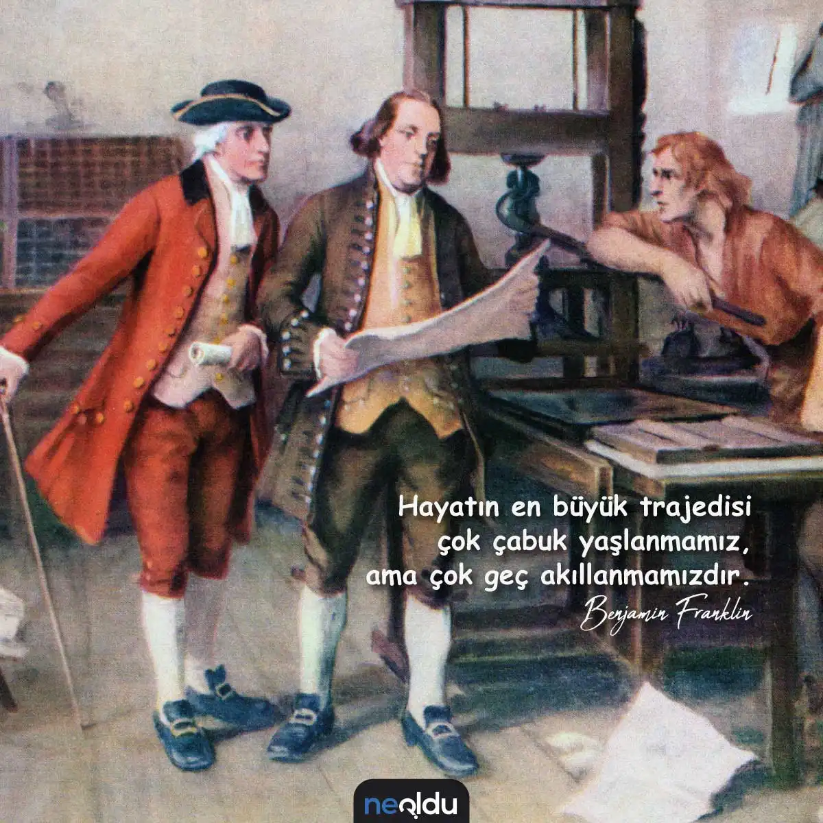 Benjamin Franklin Sözleri