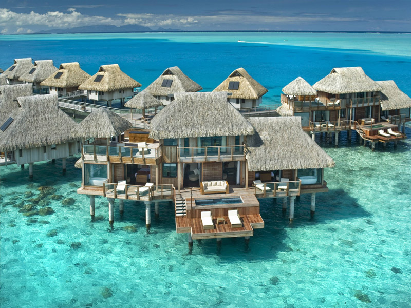 dünyanın en lüks ve pahalı otelleri bora bora adaları
