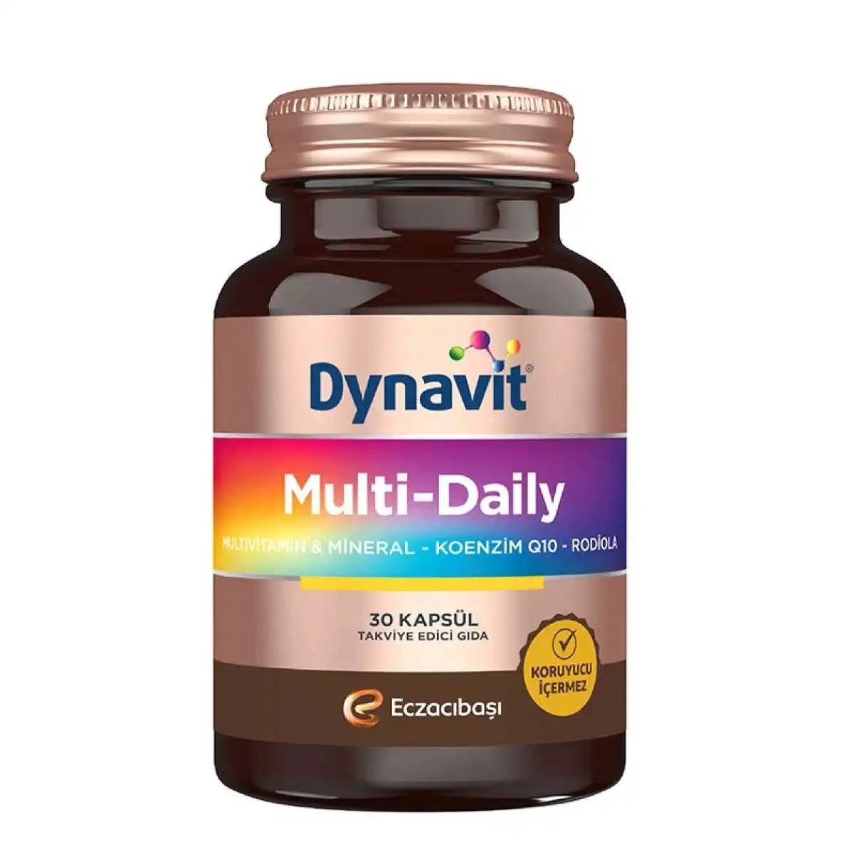 En İyi A Vitamini Takviyeleri Dynavit Multi Daily 30 Kapsül Multivitamin ve A Vitamini 