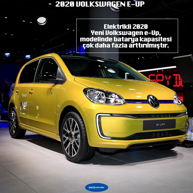Elektrikli 2020 Yeni Volkswagen e-Up Özellikleri