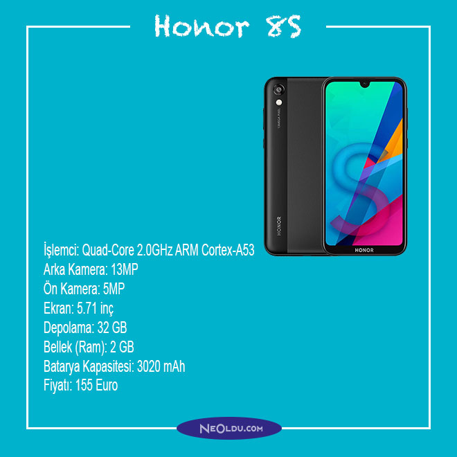 Honor 8S Cep Telefonu