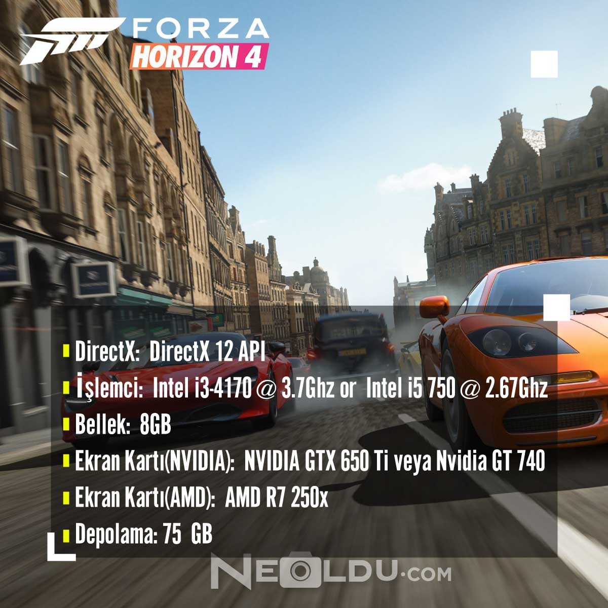 Forza Horizon 4 Sistem Gereksinimleri