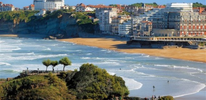 Biarritz Beach Fransa