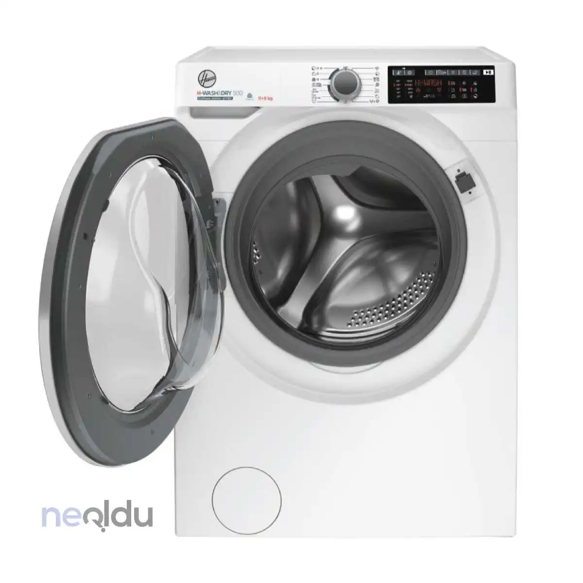 kurutmalı çamaşır makinesi Hoover HDQ 4119AMBS/1-S