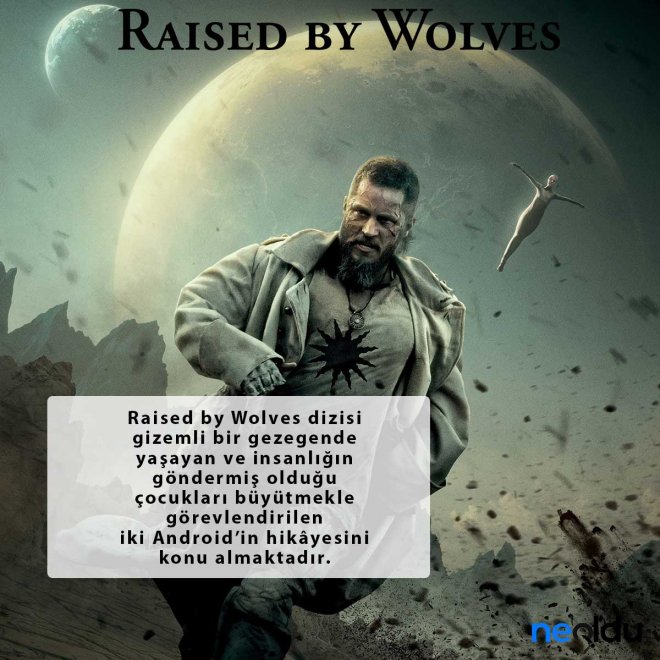 raised by wolves konusu