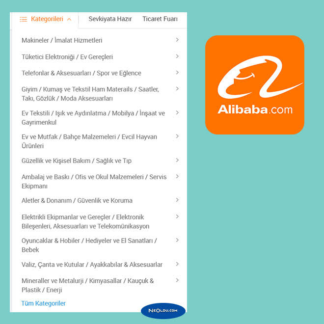 Alibaba Mağaza Açma