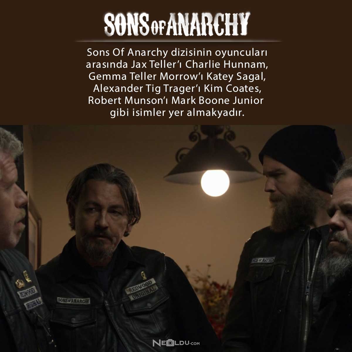 Sons Of Anarchy dizisinin oyuncuları 