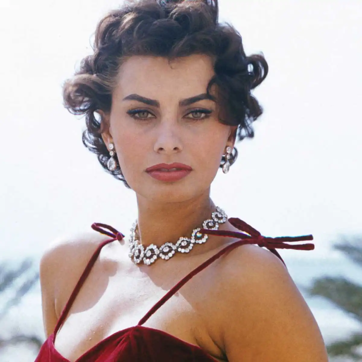 Sophia Loren Kedi Göz Makyajı