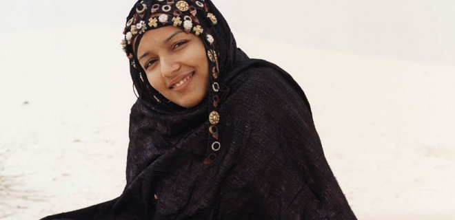tuareg kadını