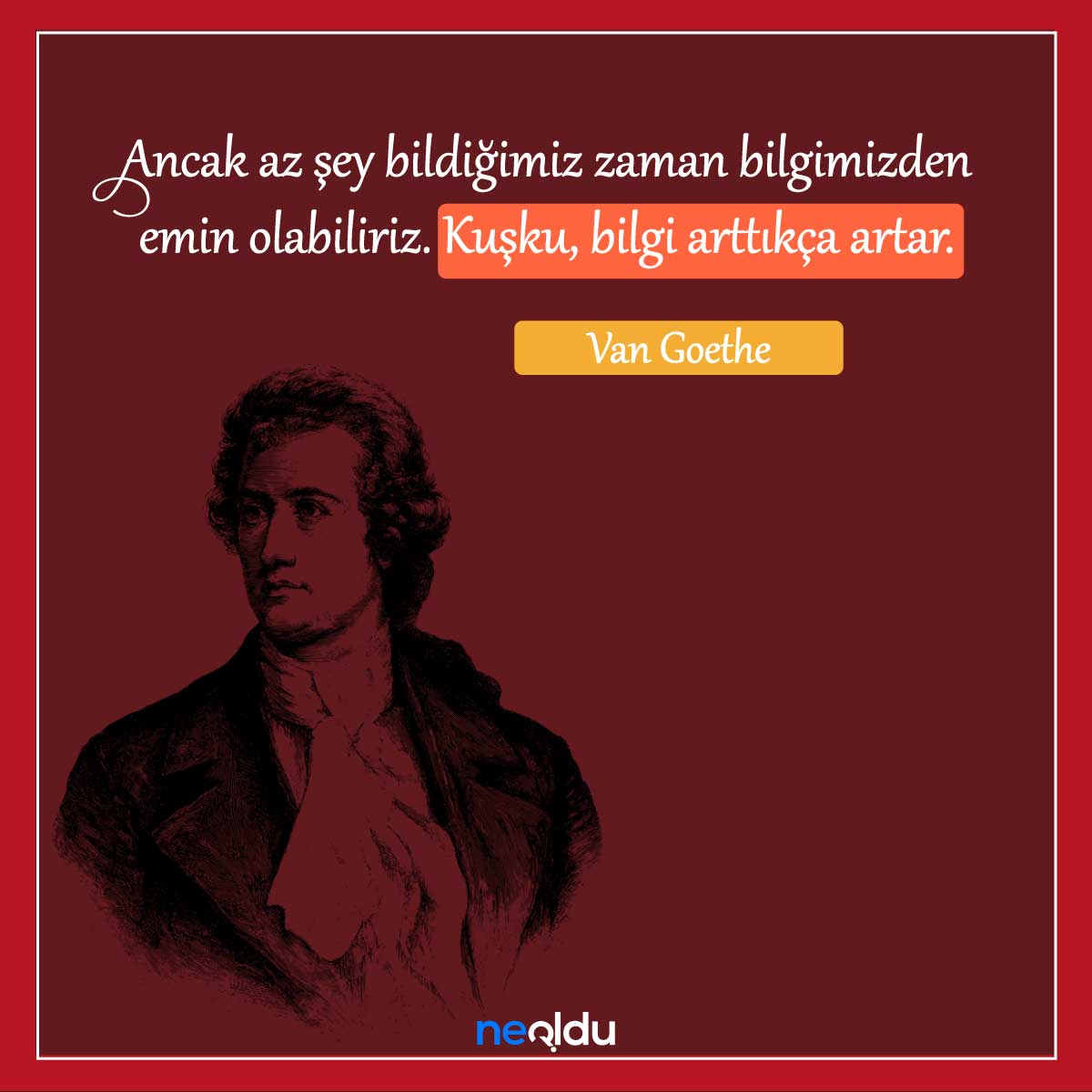Van Goethe Sözleri
