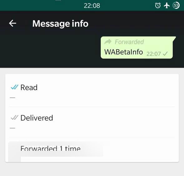 Whatsapp’ta Mesajların Kaç Kez İletildiği Artık Görülebilecek 2019
