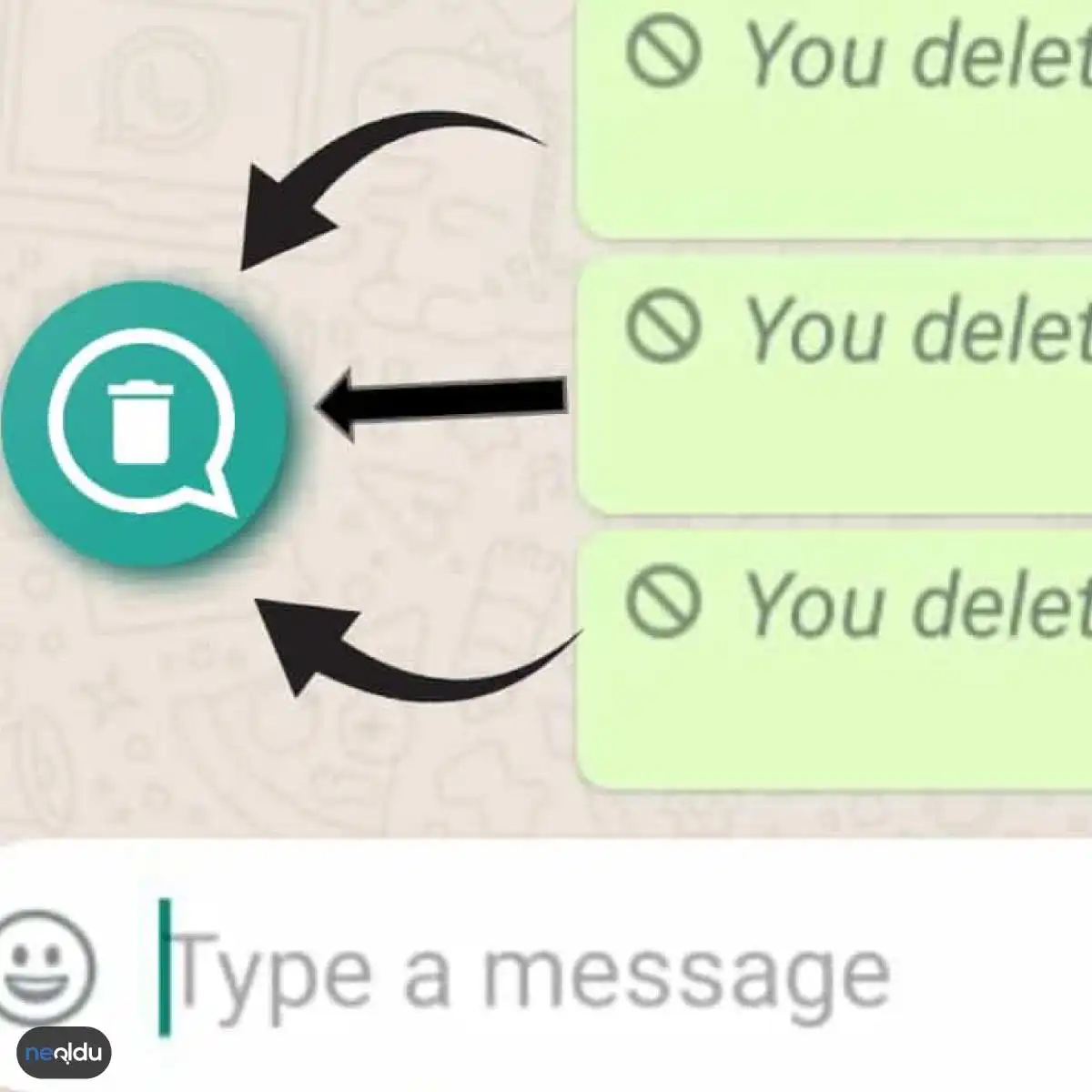 Whatsapp'ta Gönderilen Mesajları Geri Alma