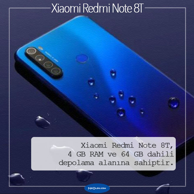 Xiaomi Redmi Note 8T İnceleme