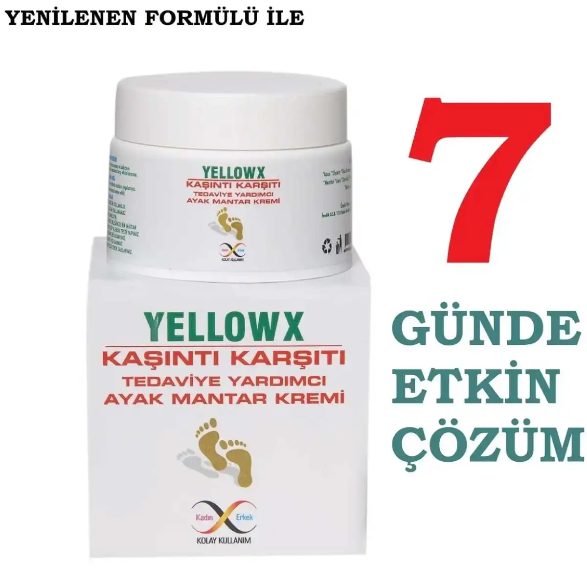 En İyi Ayak Mantarı Giderici Ürün ve Tavsiyeleri Yellowx Kaşıntı Karşıtı Ayak Mantar Kremi