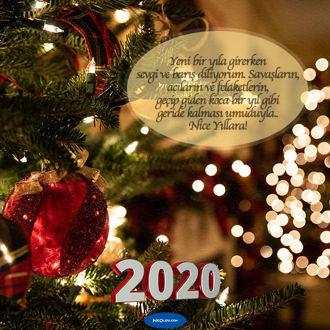 Yeni Yıl Mesajları - 2020 Yılbaşı Mesajları, Resimli Yeni Yıl Mesajları